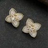 Boucles d'oreilles à fleurs tendance pour femmes, bijoux de mariée en Zircon africain dubaï, pour fête de mariage, HXS001