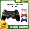 Controladores de jogo Joysticks Controlador Joystick Gamepad Sem Fio Bluetooth Joypad para Playstation 3 Super Slim PC Game Console Controle 6 AxisY240322