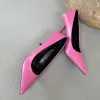 Laarzen 2021 vrouwen 8 cm hoge hakken pompen scarpins kantoor damesontwerper wit groen zwarte hakken prom stiletto jurk feestschoenen