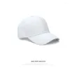 Ballkappen Hüte Koreanische Version Einfacher und vielseitiger Baseball Cap Casual Feste Farbe Herren Frauen Sonnenhut Frühling Sommer