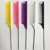 Tools 50Pcs Professional Fine Tooth Comb Bulk Metal Pin Tail Comb Hairdressing Hair Cutting Styling Beauty Tools Free Shipping Items