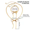 Комплект ожерелья и серег с подвеской в виде банта, браслет с узлом-бабочкой, ювелирные изделия для женщин и девочек, цепочка с бантиками на ключицу, аксессуары-колье