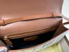 9 dagar få väska designer väska kvinnor plånbok svart brun handväska 22 cm klassisk modekvinna handväska klaff axel väska lyx varumärke crossbody satchel