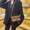 Bolsa de ombro designer marca mais vendida das mulheres saco inverno nova moda impressão pequeno quadrado um crossbody venda quente