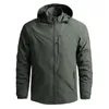 Mannen Outdoor Wandelen Jassen Waterdichte Capuchon Windjack 2023 Herfst Casual Jas Tactiek Militaire 240308