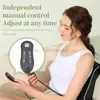 Massaging Neck Pillowws Electric Heating Neck Massage Pillow Vibrating Back Shoulder Body Massage Cushion Car Back Pillow Cervical Traction Pain Relief 240322