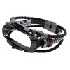 Cinturini per orologi per Mi Band 4 5 Bracciale retrò cinturino in vera pelle accessorio cinturino in metallo cinturino MiBand2414