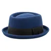 British retro jazz hat men's top hat Korean version Fashionable woolen hat