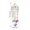 Wind Chime Garden Decorations Suncatchers Crystal Indoor Window Pendant Reflective Effect Decoration Tool For Living Room Wall Ow Ow ow