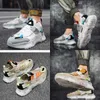 2024 Resistant Summer platform daddy shoes Men's casual shoes Large size flying woven sneakers running shoes GAI