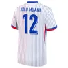 24 25 Euro Cup French Home Jersey MBAPPE Futebol Jerseys DEMBELE COMAN SALIBA KANTE Maillot de Foot Equipe Maillots GRIEZMANN Crianças Homens Mulheres Fãs Jogador Camisa de Futebol