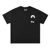 Ins Tide Brand Mens Дизайнерская футболка Kith T Roomts Donut Butterfly Letter Printed Fashion футболки с графической футболкой мужчины женщины Unisex Streetwear 100% хлопок повседневная S-xl