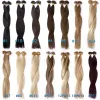 Extensions SEGO 1g/s Straight U Tip Hair Extension Pre Bonded Keratin Real Human Hair Nail Tip Extensions 50 Strands 50g