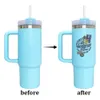 H2.0 30oz macaron matt colorful blank sublimation vacuum insulated quencher tumbler with lid and straw best value gifts 20pcs/case ready to ship in stock