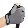 Half Finger Gloves Gym Fitness Antislip Women Men Gel Pad Cycling Fingerless Bicycle Accessorie Riding Motorcykel 240307