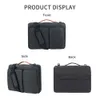 Sac à bandoulière pour ordinateur portable, sacoche à main, pochette pour ordinateur portable, porte-documents pour 13 14 15 156 17 pouces Air Pro HP Asus Dell 240308