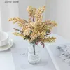 Faux Floral Greenery Artificial Flowers Fake Foam Gypsophila Pompon Vases for Home Decoration Christmas Garland Wedding Bridal Accessories Clearance Y240322
