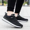 Sapatos de caminhada unissex leve primavera outono mãe casual homem conforto idosos mulher antiderrapante velho jogging esporte tênis