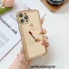 iPhoneのデザイナー14 Pro Max Plus Chone Case Luxury Gold Mirror Reflection Shell Case 9種類のデザイナーゴールデンパターンカバー13 12 11 XR XS 8 7 Phonecase9Hg6