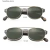 Sunglasses Johnny Depp Style Round Gray Optical Glasses Frame Polarized Clip On Lens Tinted Sunglasses For Men Women Driving Eyewear UV400 L240322