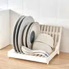 Kitchen Storage Foldable Dish Drain Rack Home Drying Racks For Tableware Clothes Dishware Cutting Board Bowl Plate Drainers