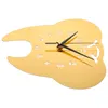 Wall Clocks Dentist Desk Clock Tooth-shaped Mirror Modern Dental Clinic Silent Decorative Acrylic