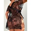 Sexigt perspektiv Lace Hot and Festing Mesh Underwear Women's Fat MM Fun Sleepwear 255847