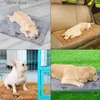 kennels pens Heating pet mat heating dog mattress flannel dog pet mat heating pet pet mat Y240322