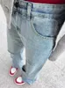 Calças de brim femininas verão retro angustiado jeans novo design cintura alta perda de peso perna reta jeans femininol2403