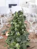 Dekoratif Çiçekler 1 PCS Okaliptüs Yapay Bitki Çelenk Garland Wisteria Rattan Düğün Zemin Evi Parti Dekorasyonu