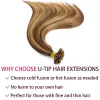 Extensions Straight Keratin Tip Hair Extensions Real Human Hair 50Pcs/Set WXMY Natural Fusion U Tip Human Hair Extension Burgundy Color