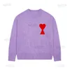 Nowy AOP Jacquard List Knitted Sweter w jesieni / zima 2022 KWINIKA MACHY EKTING E Niestandardowe Jnlarged Detail Crew Szyja bawełniana CFQ65W