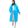 Capa de chuva EVA Adulto Não Descartável Moda Clear Rainwear Poncho Turismo Ao Ar Livre Engrossar Designs Slicker Capas de Chuva Reutilizáveis DHL Frete Grátis s