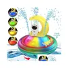 Giocattoli da bagno Baby Spray Rotazione dell'acqua Light Up Matic Induzione Sprinkler Doccia con vasca da bagno a LED Piscina Regalo per i più piccoli Drop Delivery Ki Ot7Xp