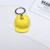 Aron Cartoon Trump Cap Keychain Cute Car Accessories Rubber Keychains