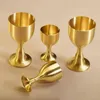 Tazze Bicchieri per matrimoni Articoli da cucina Feste per la casa Bicchiere da vino Tazza con piede alto Ottone antiruggine Oro