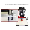 Joiners 1100W Woodworking hinge drill portable cutting machine threeinone CNC multifunction semiautomatic drilling machine lathe DIY