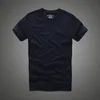 男性Tシャツaf 100％コットンソリッドオネック半袖Tシャツ高品質240313