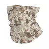 Foulards Desert Camo Bandana Couverture de cou Imprimé Multicam Militaire Foulard Chaud Chapeaux De Pêche Pour Hommes Femmes Adulte Coupe-Vent