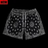 Herenshorts 2024 Zomer Herenshorts Heren- en damesmode Strand Casual broek Mesh Sport Sneldrogend Kwartbroek J240322