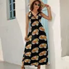 Casual Dresses Latkes - Jewish Food For Hanukkah Sleeveless Dress Summer Woman 2024 Party Evening Elegant Luxury Celebrity Clothing