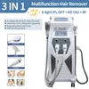 Attrezzature di bellezza multifunzionali 4 in 1 Elight Opt R-F Nd Yag Laser Beauty Maquina Attrezzature per la depilazione