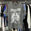 Fashion Hellstar Shirt Herren Rap Top Designer T -Shirt Tide Marke Fun Lustig Comic English Brief Print LOSS Allround Callar Kurzärmelig T -Shirt Hellstar Short 9488