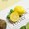 Buzdolabı Mıknatıslar 3D Meyve Dondurulmuş Mıknatıs Dekorasyon Limon Ananas Soğutucu Sanat Bilgisi Sticker Hediyelik Hediye Çocuk Oyuncakları Ev Dekorasyonu Y240322