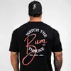 CBUM T-shirt Katoenen T-shirt met korte mouwen voor heren en dames 2023 Zomer Nieuwe Trend Fitness Top Loose Fit