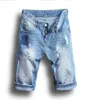 Sumpi estivi in denim uomo jeans maschi jean shorts buco hip hop bermuda maschio jogger short jeans4772024