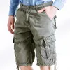 Mäns shorts ren bomull utmärkt kvalitet sommar korte broek lös plus size last-shorts-män