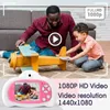 Toys Camera Mini 20 Inch HD IPS Screen Children 1080p Video Recorder Flash PO 12MP Camcorder for Kids Gift 240314