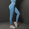 LL-660 Calça legging feminina de cintura alta com elevação do bumbum, calça de ioga para corrida, esportes e fitness