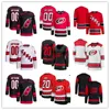 Carolina Custom Hurricanes Hockey-Trikots 20 Sebastian Aho 31 Frederik Andersen 8 Brent Burns 5 Jalen Chatfield 71 Jesper Fast 59 Jake Guentzel 24 Seth Jarvis